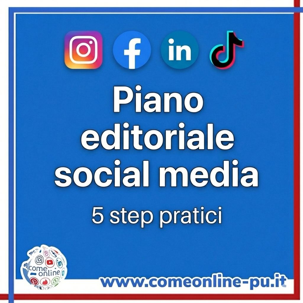 come online piano editoriale
